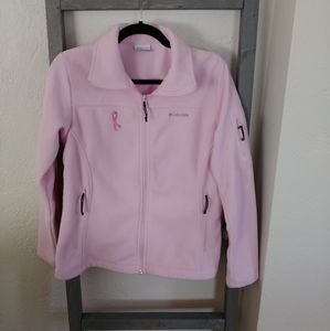 Pink Ribbon Columbia Fleece Special Edition Zipup